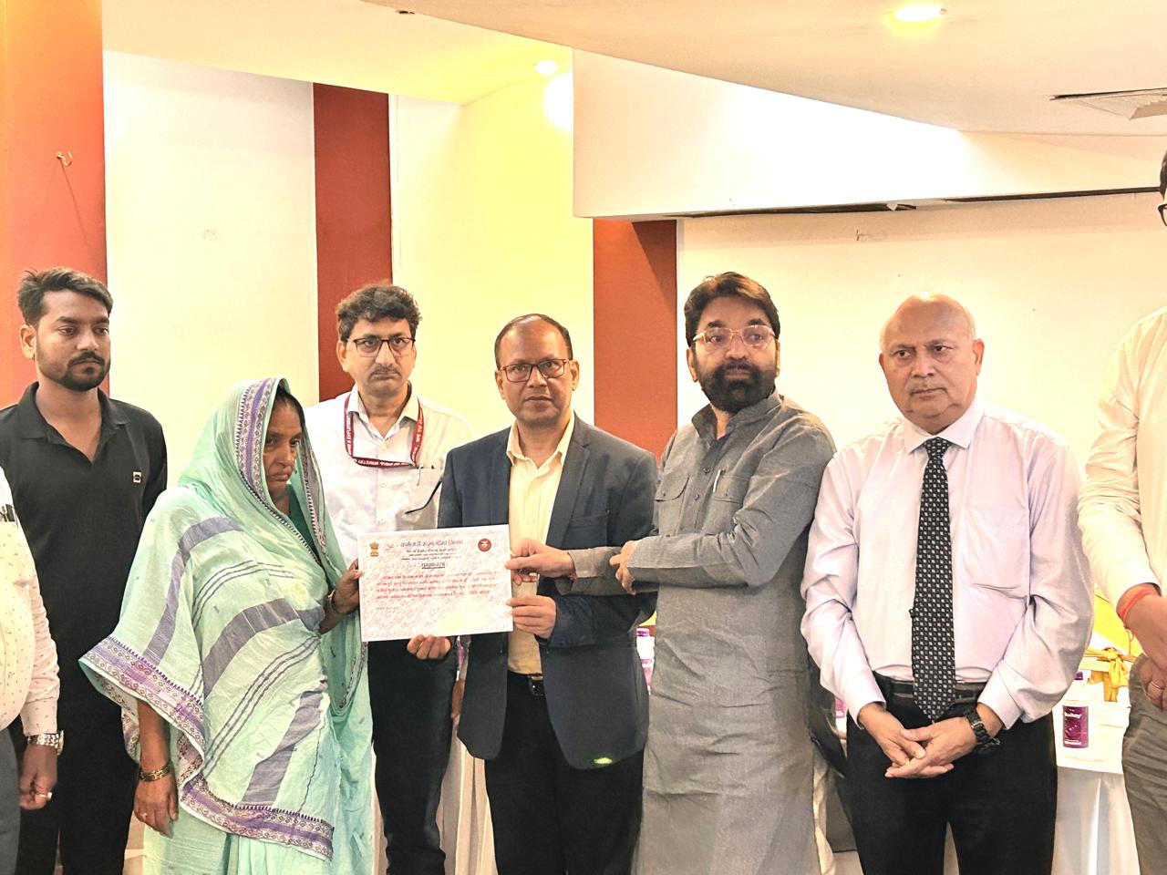 कर्मचारी राज्य बीमा निगम द्वारा आश्रित हितलाभ का भुगतान