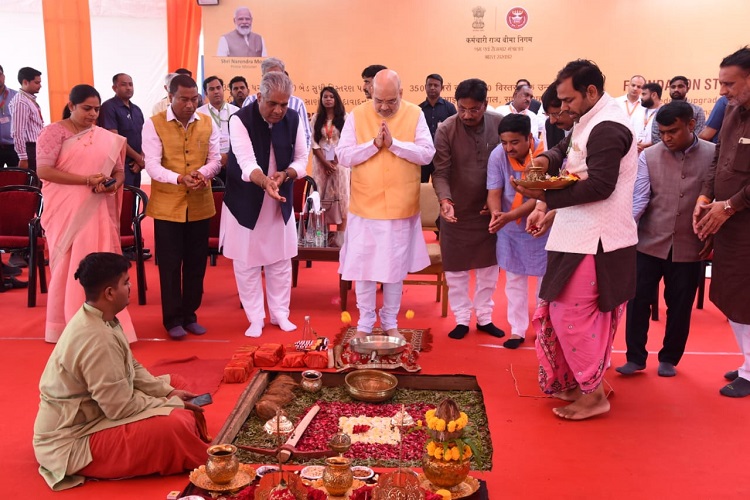 Foundation Stone Laying of 350 Bedded ESIC Hospital, Sanand, Gujrat. Upgradable to 500 Beds on 26.09.2022