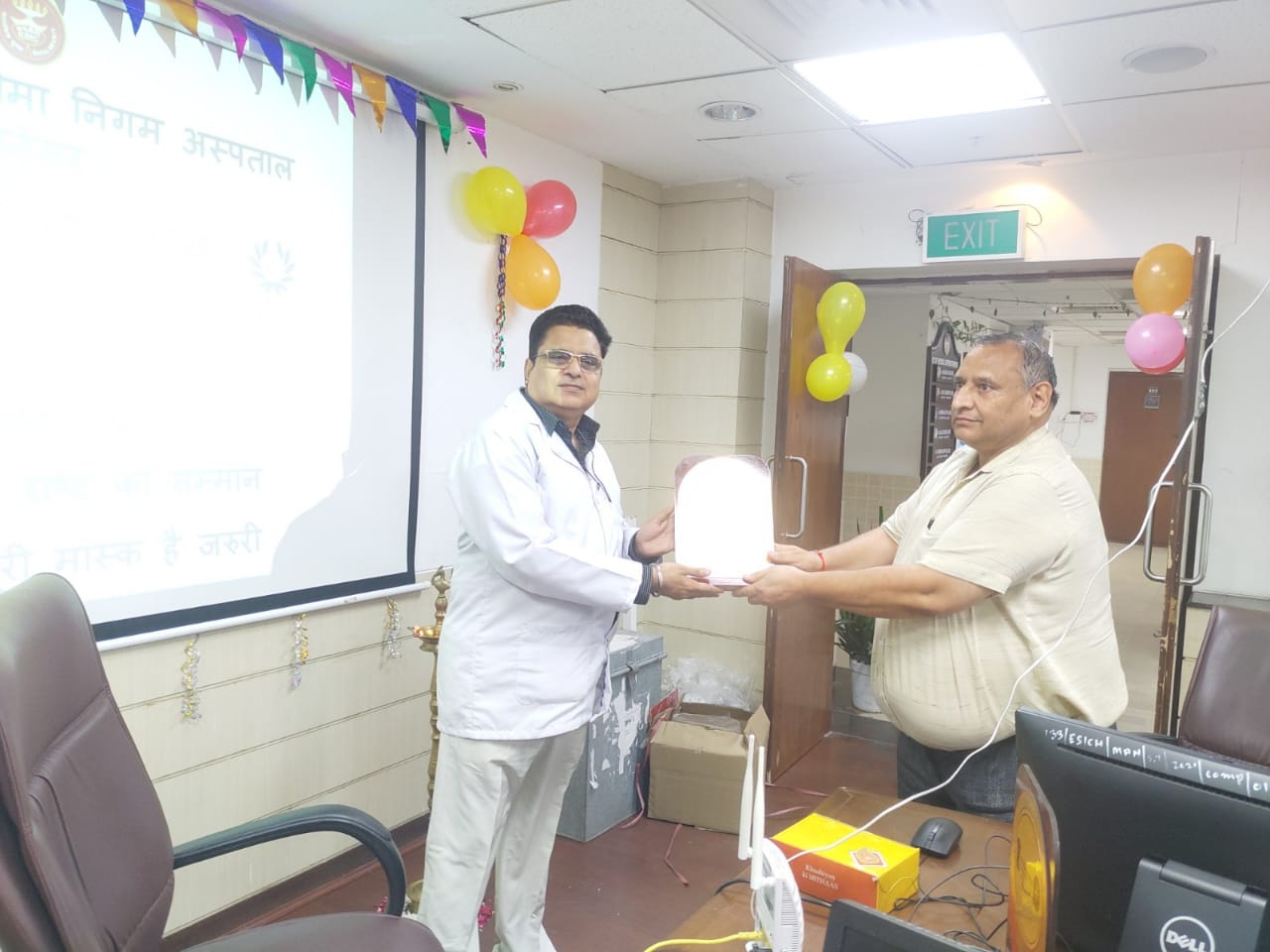 क.रा.बी.नि. अस्पताल मानेसर में राजभाषा पखवाड़ा -2021 हिंदी दिवस एवं पुरस्कार वितरण समारोह