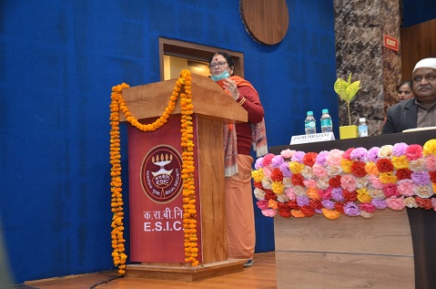 Inauguration of ESIC Dispensary Branch Office Panki, Kanpur on 24.12.2021