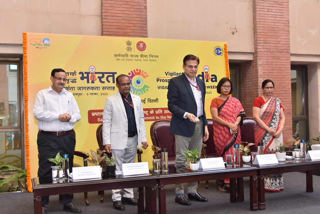 ESIC observes Vigilance Awareness Week 2023