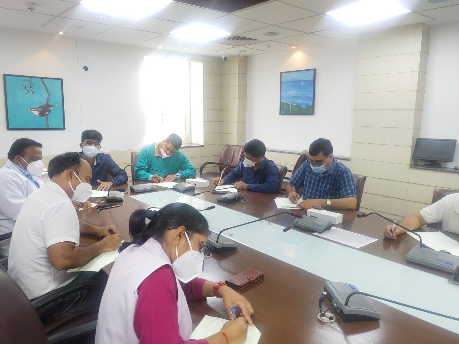 राज भाषा पखवाड़ा-2021 हिंदी निबंध लेखन प्रतियोगिता कर्मचारी राज्य बीमा निगम अस्पताल मानेसर में दिनांक 06.09.2021 को आयोजित की गयी