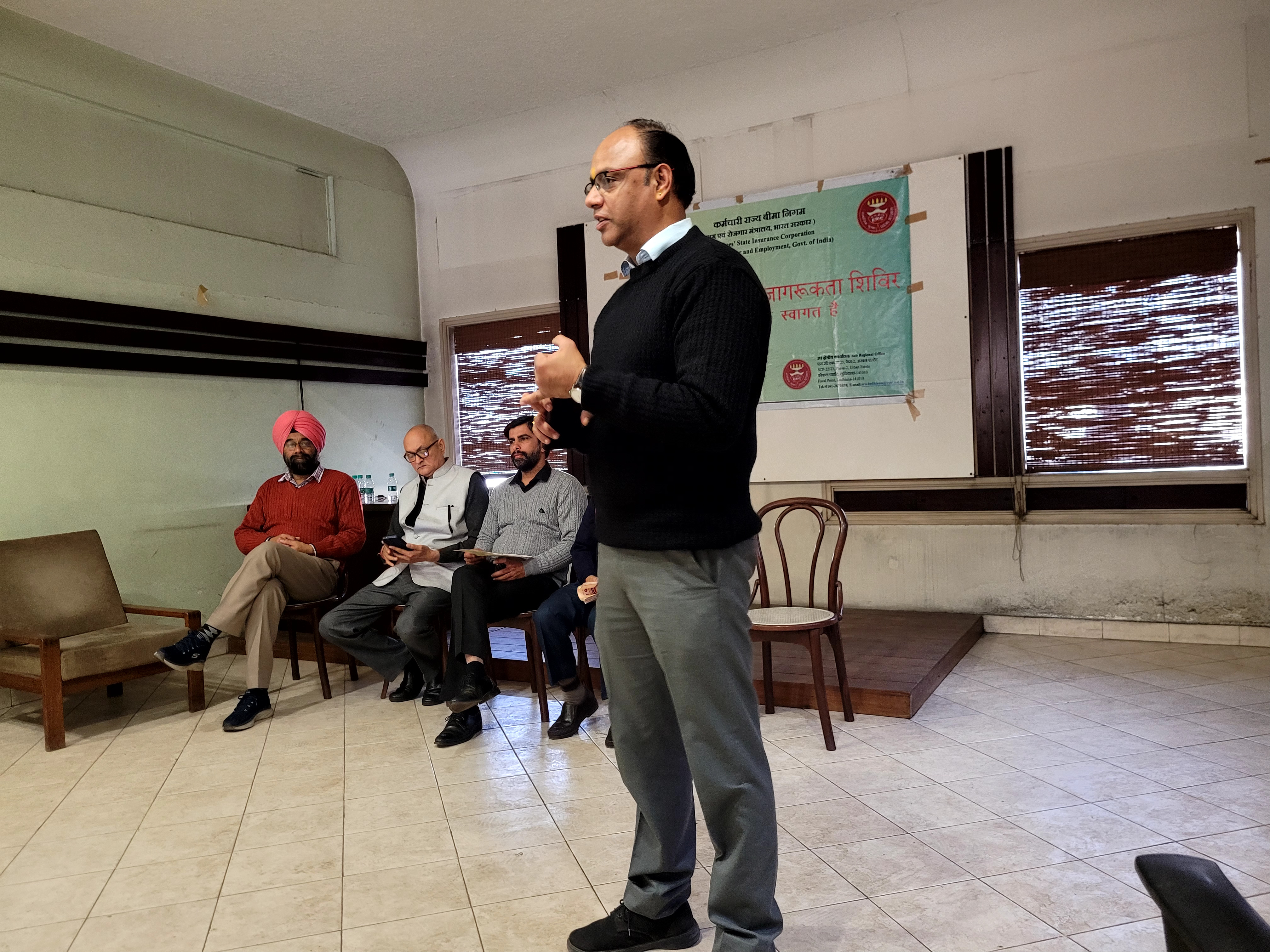 कर्मचारी राज्य बीमा निगम द्वारा विशेष सेवा पखवाड़े के दौरान लगाया गया दूसरा जागरूकता एवं स्वास्थ्य जाँच शिविर